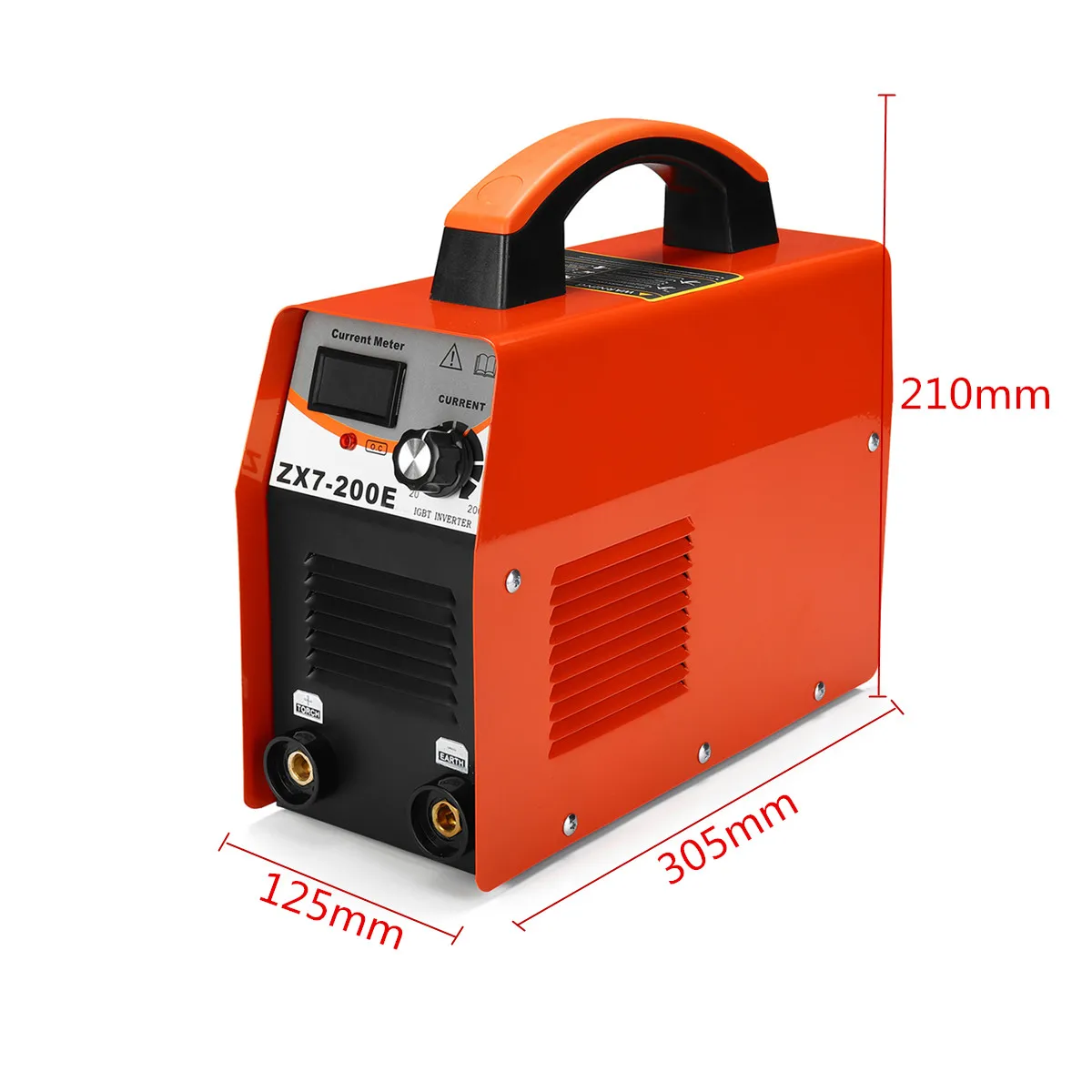 FORGELO ZX7-200E инвертор сварочный аппарат 110 V/220 V IGBT MMA Сварочный 120A светодиодный дисплей для домашнего начинающих легкий эффективный