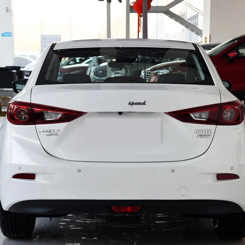 Почерк, фирменный стиль, буквы, Металлическая Эмблема для Mazda speed Axela Atenza CX-4, автомобильный Стайлинг, переоборудование, капот, багажник, логотип, наклейка