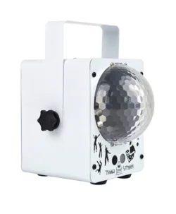White shell RGB светодиодный диско магический шар с 60 узорами RG лазерный проектор DJ вечерние праздничные Бар Рождество сценическое освещение с управлением - Цвет: White shell