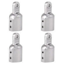 4 шт. 25 мм Концевая крышка для глаз верхняя крышка Концевая арматура для лодок оборудование для морской лодки двойной провод 316 нержавеющая сталь