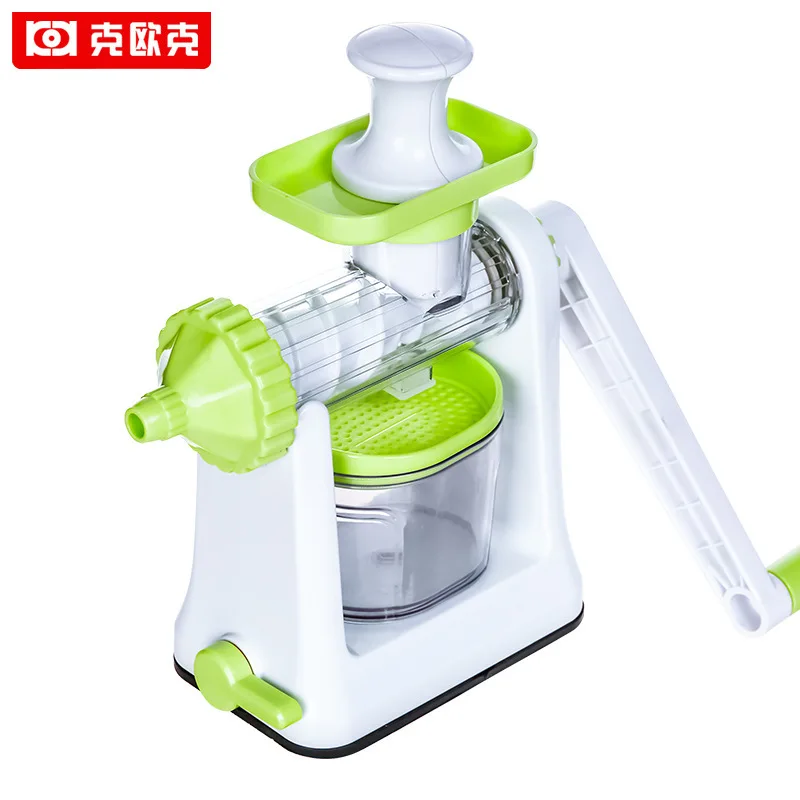 

KEOUKE Manual Juicer Household Hand Juice Machine Vegetable Fruits Ice Cream Machine Pomegranate Juicer Kitchen Tools h4