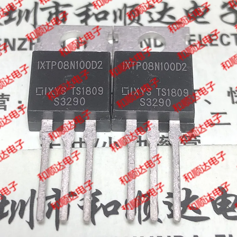 5 шт./IXTP08N100D2-220 1000V 800mA