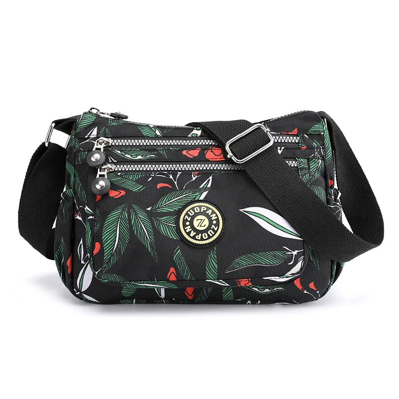 

Женская сумка через плечо с принтом, 2024, водонепроницаемая сумка на плечо, легкая дорожная сумка-мессенджер, повседневная нейлоновая сумка, сумочка