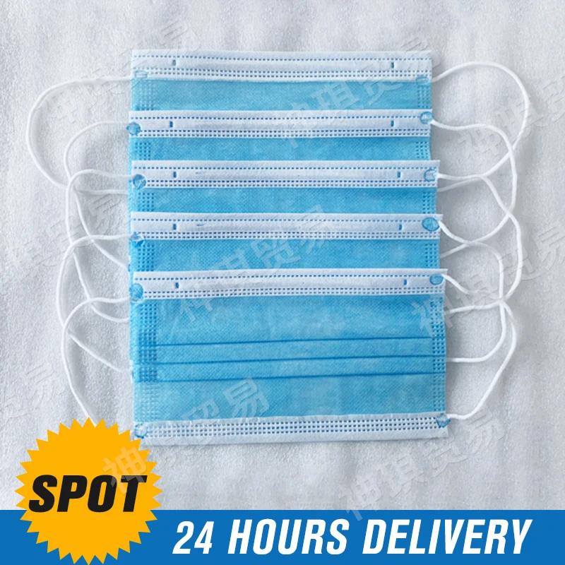 

Individual package 50/100/200pcs Disposable face Mask 3 ply Filter Masks Anti Dust PM 2.5 Hygiene mouth Masks Send quickly