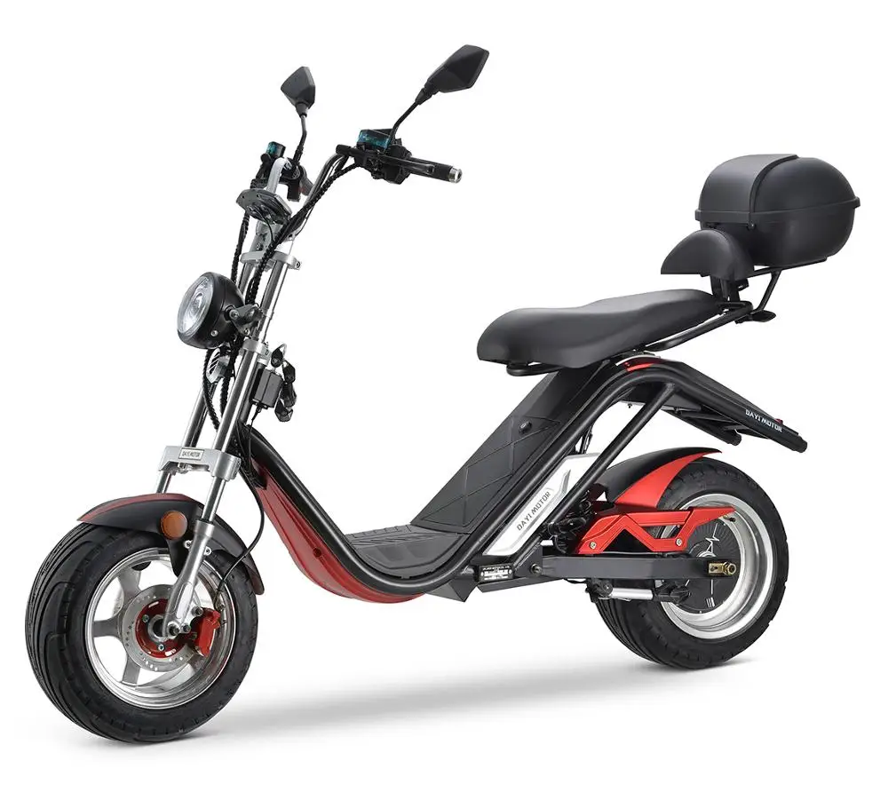 【K1-032】 Citycoco Electric Motorcycle Scooter Removable Battery Vehicle Road Law EEC/COC 60V 30AH 3000W | Спорт и развлечения