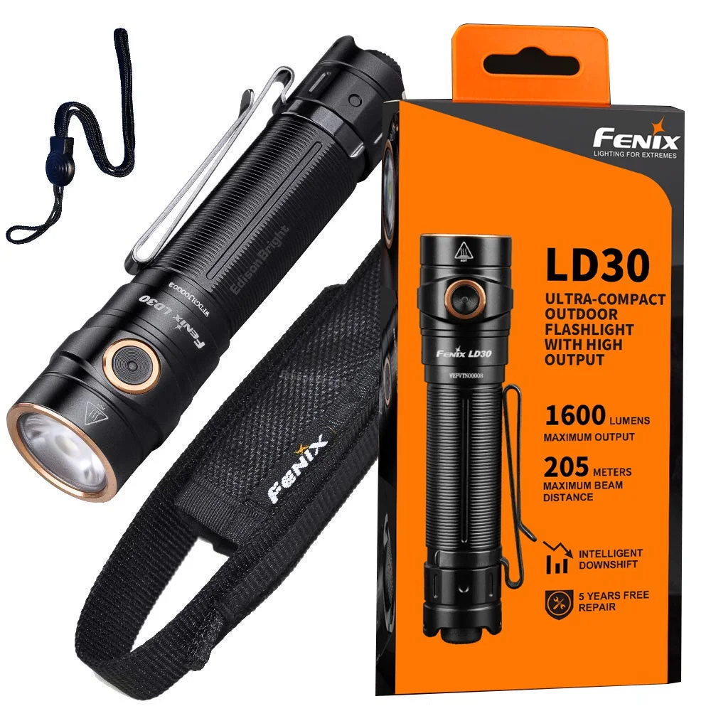 

Fenix LD30 1600 Lumen CREE LED tactical Flashlight