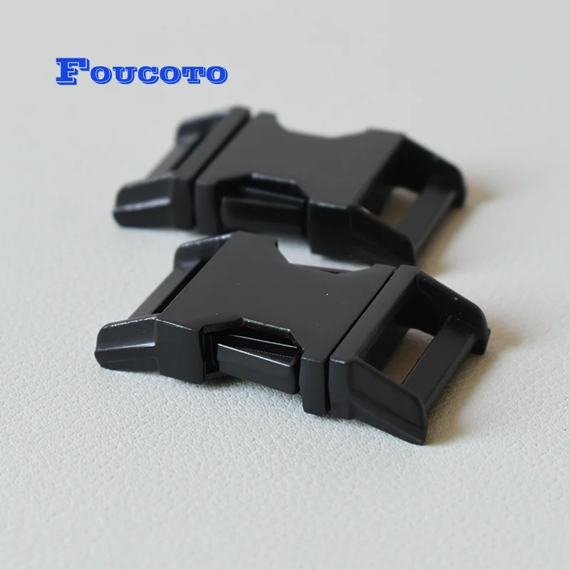 50pcs/lot metal buckles clip clasp hook 20mm webbing straps for dog collar cat necklace safety belt buckle garment sewing parts