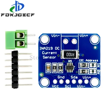 

INA219 Bi-directional DC Current Power Supply Sensor Breakout Module DIY 3V-5V IIC I2C Power Monitoring Sensor Module