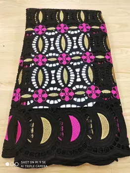 

african swiss lace fabric with stones 100%cotton swiss voile lace in switzerland duabi fabric nigerian dry lace for party 5yards