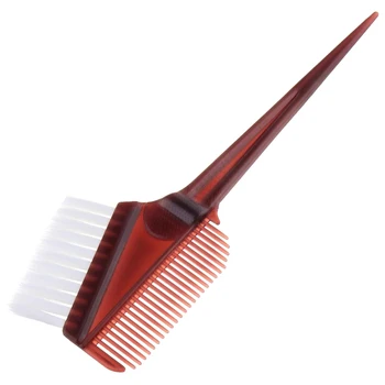 

Set of 2 ABS Sectioning Weave Hair-Dye Comb Highlight Styling Dyeing Brush