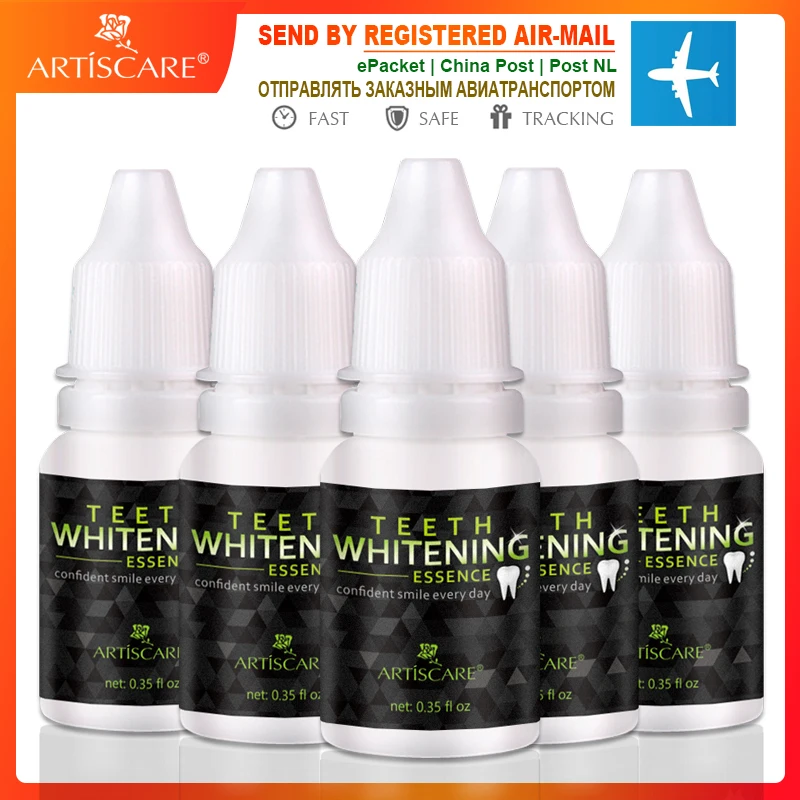 ARTISCARE отбеливание зубов эссенция 5 шт. гигиена полости рта Очищающая сыворотка