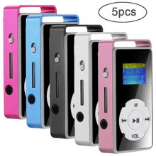Bluetooth Mp3 mp4 Player5pcs USB цифровой MP3-плеер ЖК-экран Поддержка Micro SD TF карта 32G зеркальные музыкальные медиаплееры-L904