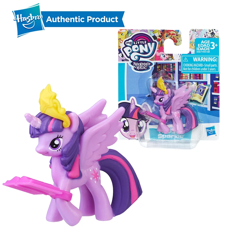 Hasbro My Little Pony 2 дюйма Дружба это магия Флаттершай история Сумерки Радуга Дэш Apple Джек пони фигурка куклы