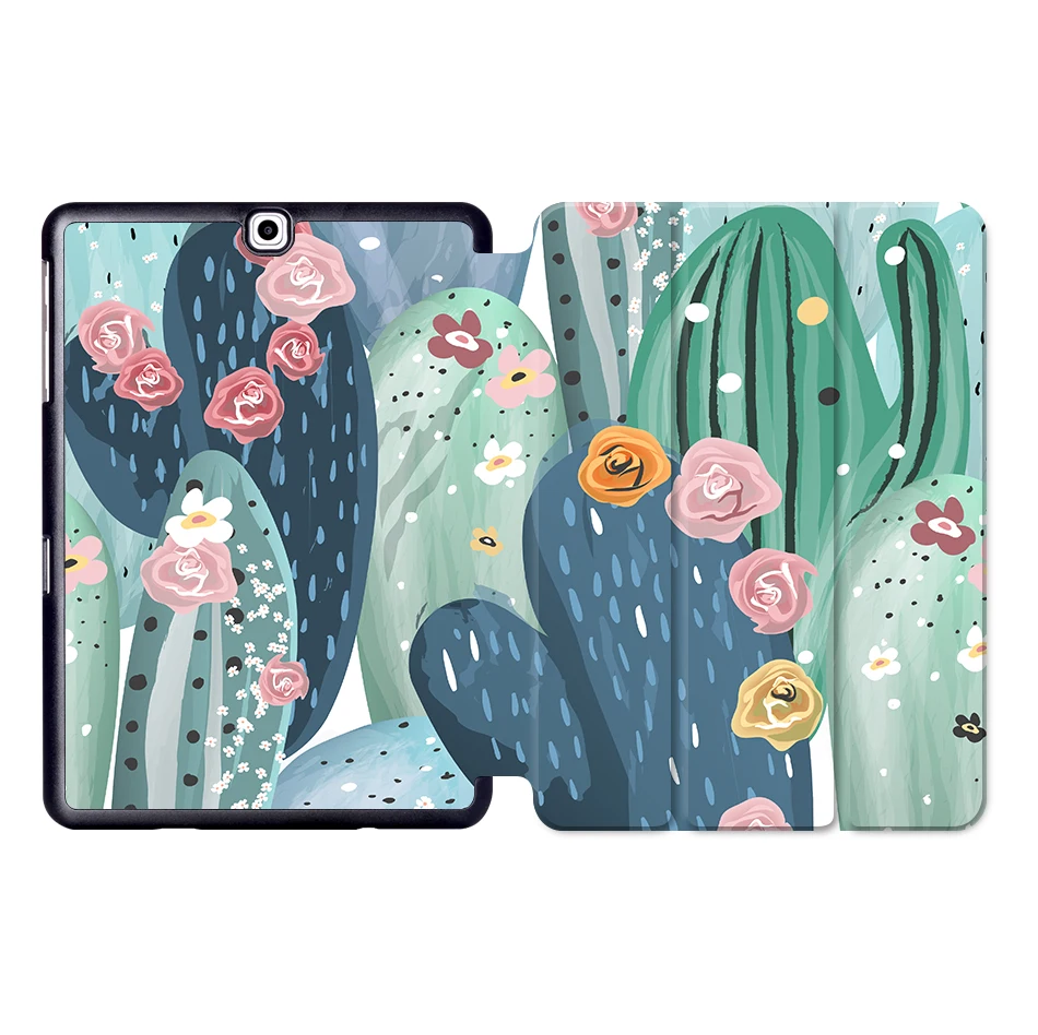 SS14 MTT из искусственной кожи чехол для samsung Galaxy Tab A 9,7 ''T550 T555 SM-P550 SM-P555 откидная подставка умный чехол мультяшный чехол для планшета Funda - Цвет: SS14