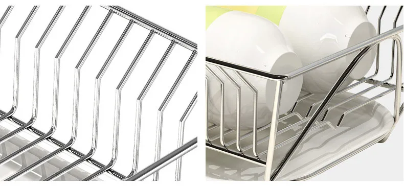 Estante de secado де inoxidable 304 organizador de cocina поддержка de drenaje цифровая almacenamiento estante fregadero