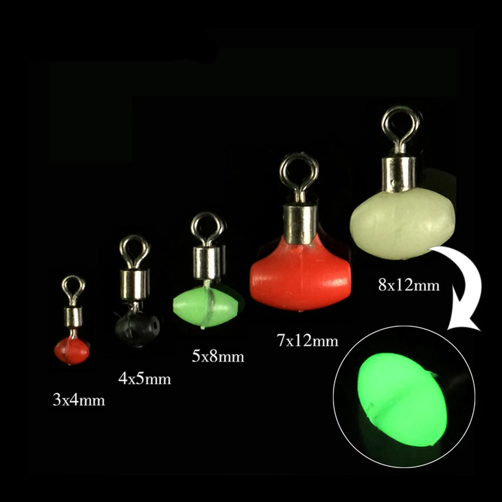 10PCS/Bag fishing swivels fishing accessories fishing tackle Multiple Size Fishing Swivels Connect Zig Pulley Clip Slider Beads Fast Link Line Rigs Running Ledger Tackle Accessory