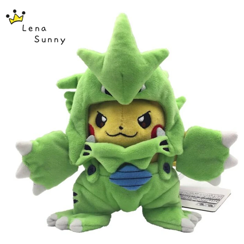7 разные Стили Аниме Пикачу Косплей Hydreigon Tyranitar Charizard Snorlax Peluche Плюшевые игрушки Рождественский подарок для детей