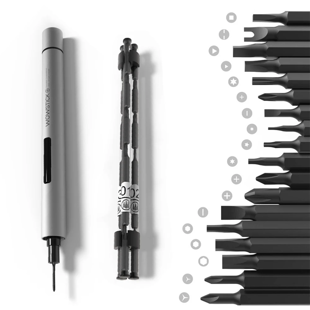 

Portable Mini Electric Screwdriver Double Power Accurate Electric Screwdriver Kit Electric and Manual Combination Use