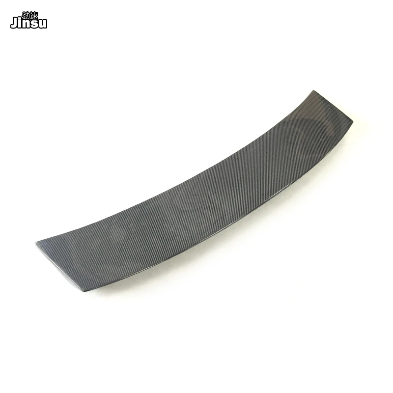 Balance it style real carbon fiber rear trunk lip for Audi TT- TT MK3 sport styling spoiler wing(stick on