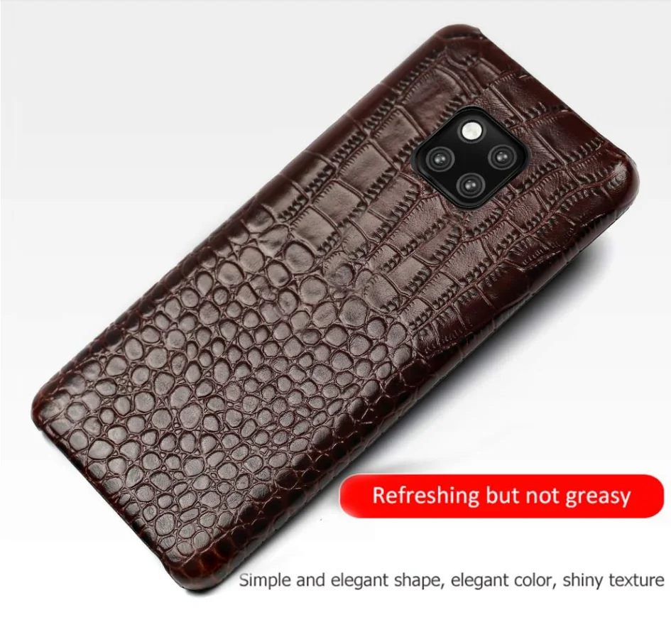 Чехол из натуральной крокодиловой кожи для телефона huawei mate 9 10 20 P9 p10 p20 p30 lite pro p smart