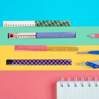 

Anime Demon Slayer Kimetsu No Yaiba Ruler Cosplay Ruler Measuring Scale Students Cartoon Measure Ruler Gift For Kids