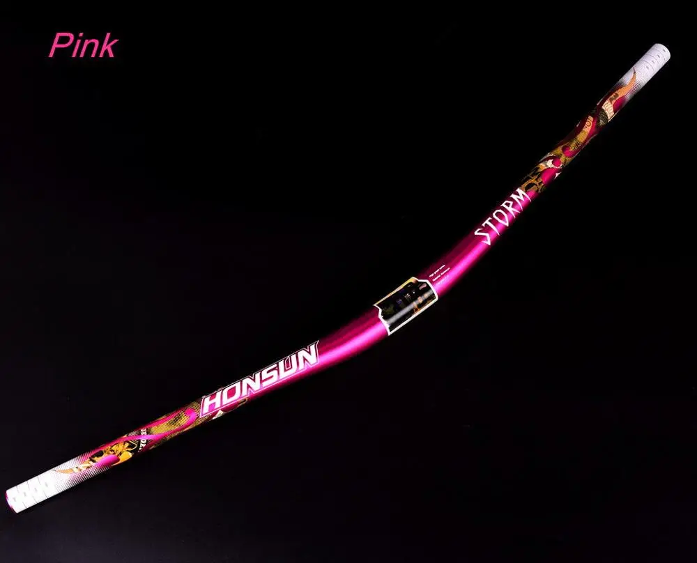 780mm Pink MTB AM XC DH велосипед подъемный руль гоночный велосипед руль для горного велосипеда, рукоятка велосипед Запчасти 31,8 мм* 720/740/760/780 мм - Цвет: 780mm Pink