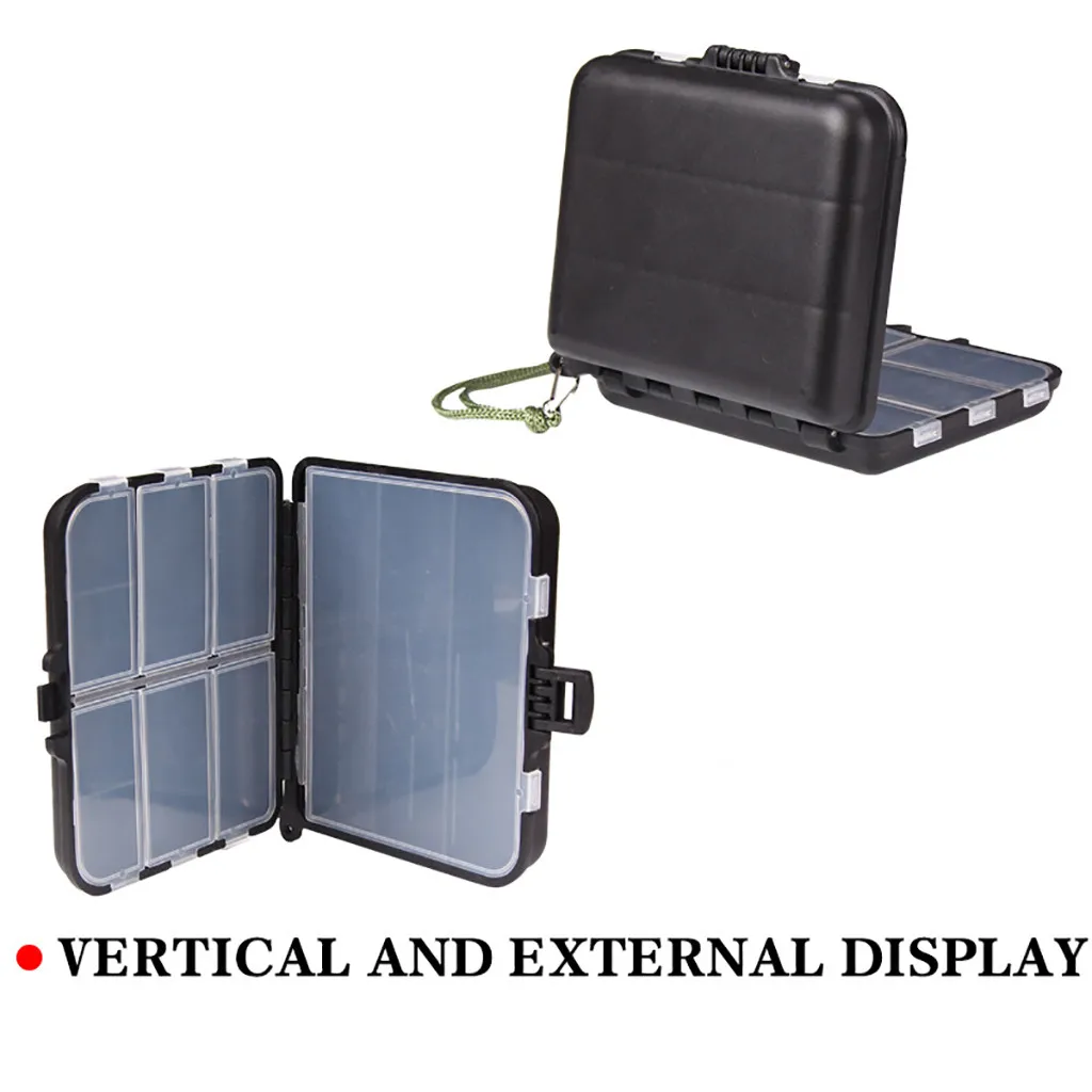 Portable Fishing Lures Hook Bait Tackle Storage Tackle Box Plastic Storage Box2019 Spring Autumn New plus Fashion Simplicity
