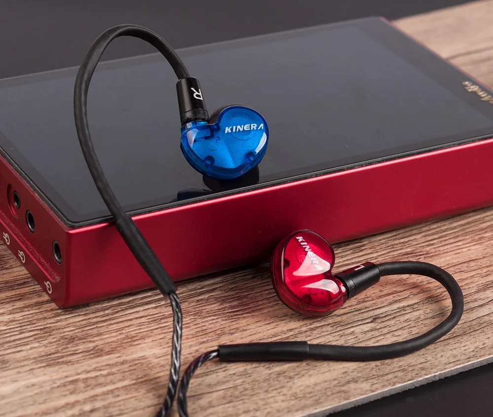 Официальные гибридные наушники вкладыши KINERA BD005 1DD + 1BA HIFI DJ монитор спортивные для