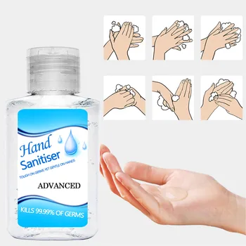 

Hand sanitizer Portable Household Cleaning Dvanced Gentle Hydration Hand Sanitizer Soothing 50ML antibacterial hand gel 2020