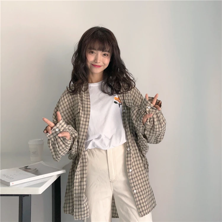 khaki plaid