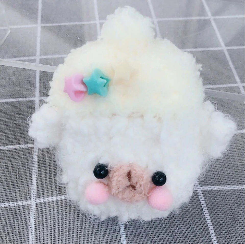 Милый DIY корейский Вязаный чехол для собаки Тедди для Apple AirPods 1 2 Чехол аксессуары ручной работы Bluetooth наушники защитный чехол подарки