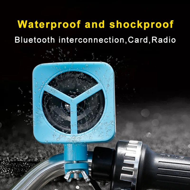 Новая беспроводная Bluetooth Колонка для мотоцикла велосипеда студийная звуковая