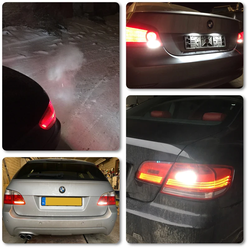 Для BMW F20 E92 1 2 3 4 5 6 7 8 серия i3 i8 X1 X2 X3 X4 X5 X6 Z1 4014 SMD T15 W16W лампочка светодиодные фонари