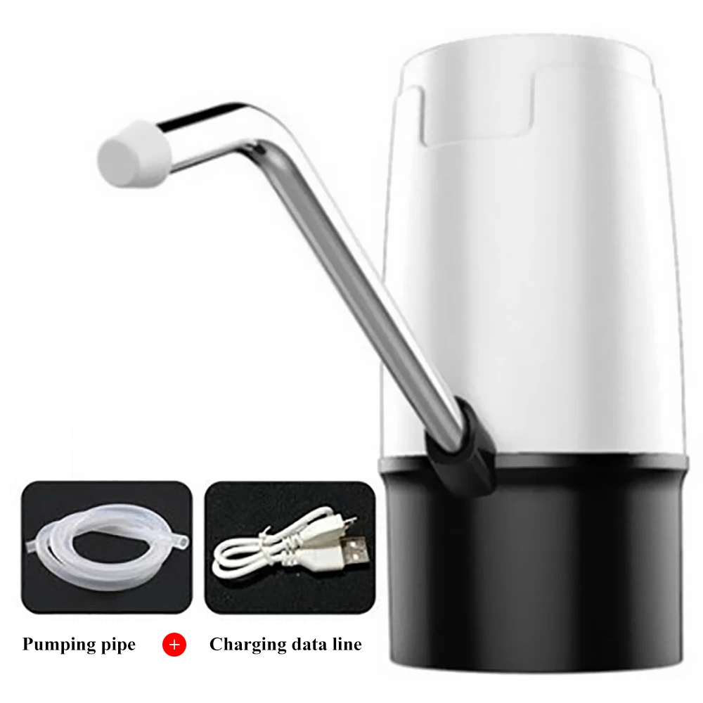 B5 Стерильная портативная электронная бутылка для питьевой воды, насос, usb зарядка, диспенсер для воды, сока, для улицы, дома, универсальный тип 12,5x17 см - Цвет: B5