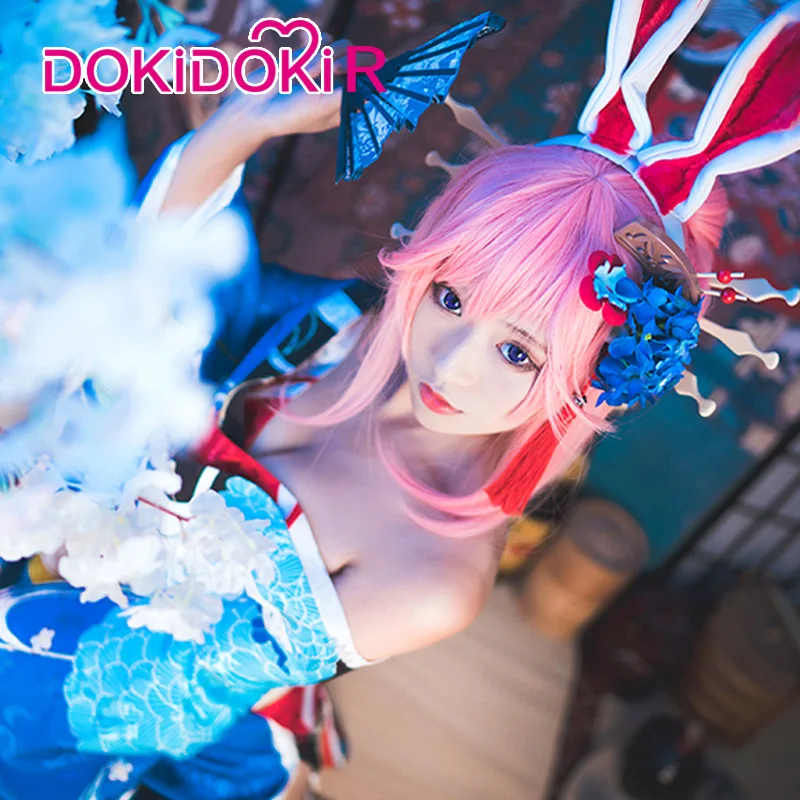 Женский костюм для косплея DokiDoki-R Honkai Impact Yae Sakura Kinmono 3 на Хэллоуин | Тематическая
