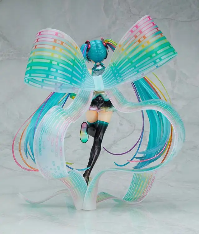 27 см японская игра-Аниме Vocaloid Hatsune Miku 10th anniversary Ver. ПВХ фигурка Коллекционная модель игрушки подарок Brinquedos