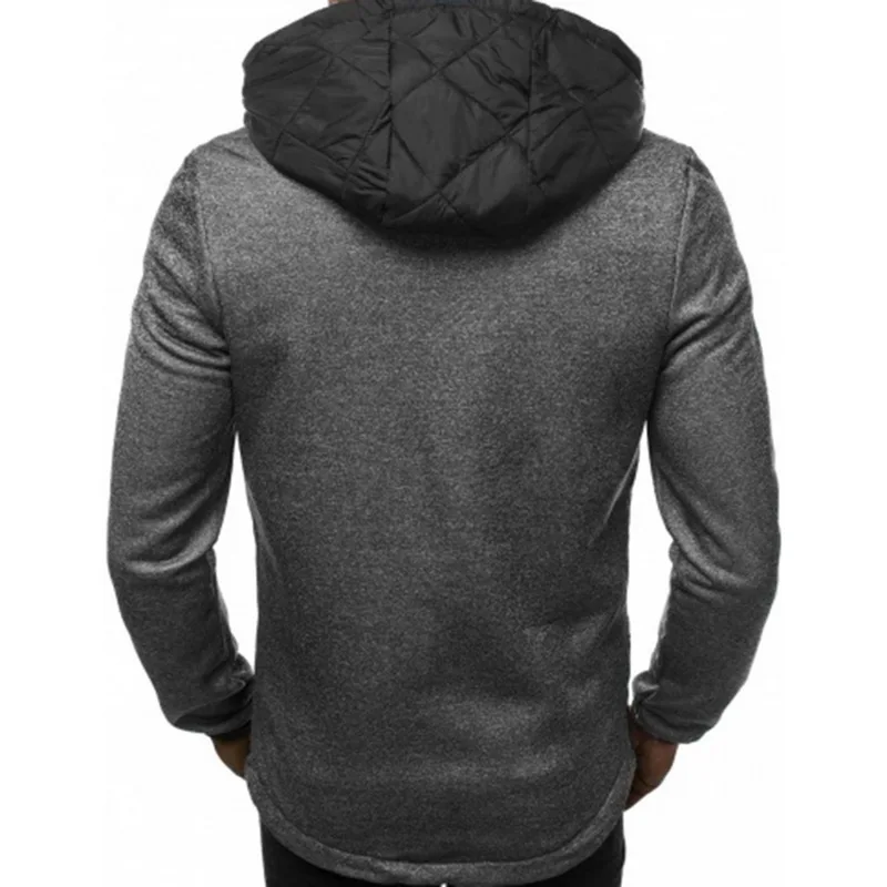 Куртка мужская новая с капюшоном Argyle зимние куртки одежда Jaqueta Masculino Fit повседневные Модные мужские толстовки на молнии Одежда Топ