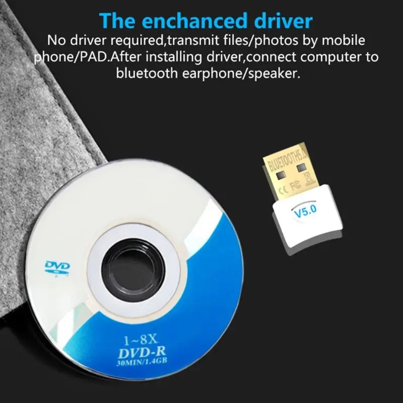 USB Bluetooth адаптер 5.0USB Настольный беспроводной WiFi приемник передатчик ключ