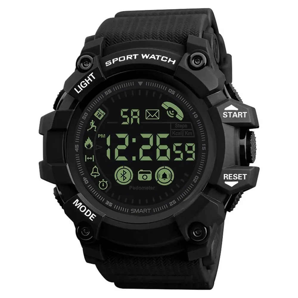 

HONHX Smart Watch Men's Smart Multi Function Waterproof Smart Sports Fitness Digital Watch Men Water Resistant #4N06