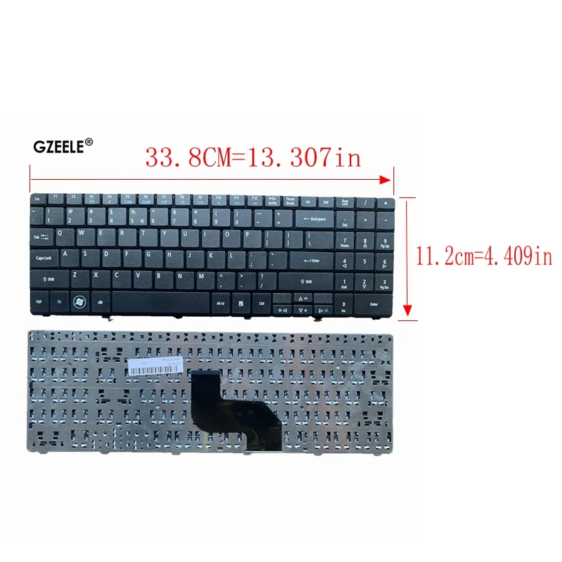 Фото US/RU/UK/SP Клавиатура для ACER Aspire 5516 5517 5332 5532 5534 5732 5732Z 5732ZG 7713 7715 5334 5732 5734 5734Z 5241 5541 5541g №2