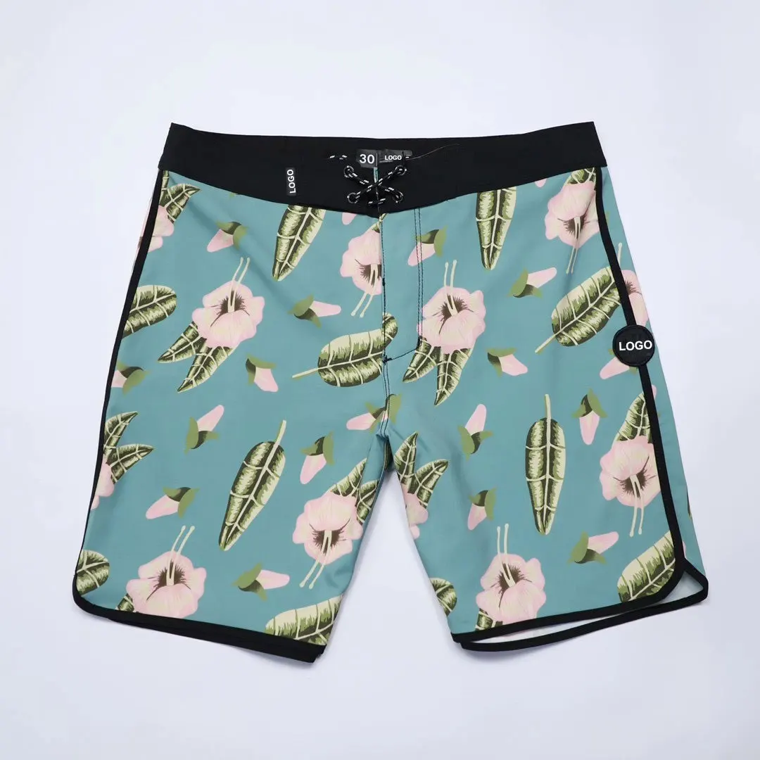 Bermuda Quick Dry Breathable Mens Beach Shorts Surfing Swim Fitness Gym Trunks Phantom Boardshorts Elastic Spandex Board | Мужская