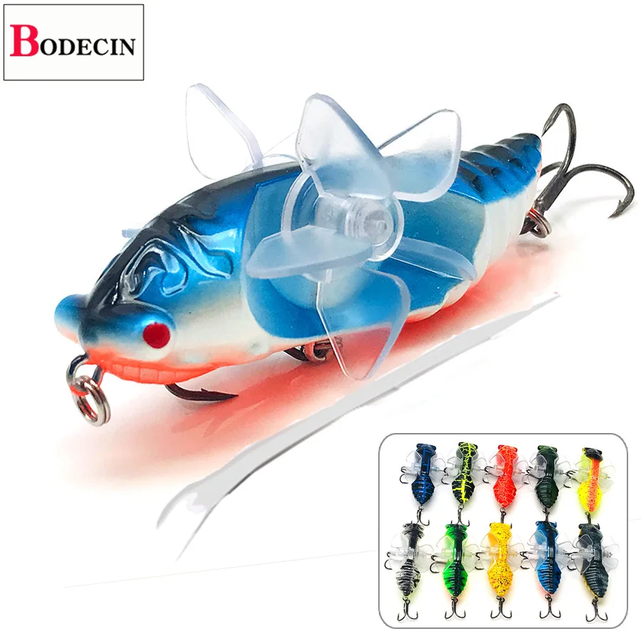 

Artificial/Fake/Hard Bait For Fishing Lure/Crankbait/Wobbler Floating Minnow Buzz Insect Cicada Trolling Topwater Squid Catfish