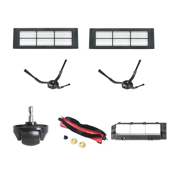 

For Xiaomi Mijia Roborock S55 T4 T6 Vacuum Cleaner Accessories Parts Side Brush Filter Main Brush Cover Front Castor Wheel