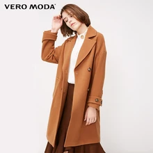 Vero Moda женское двубортное шерстяное пальто | 318327564