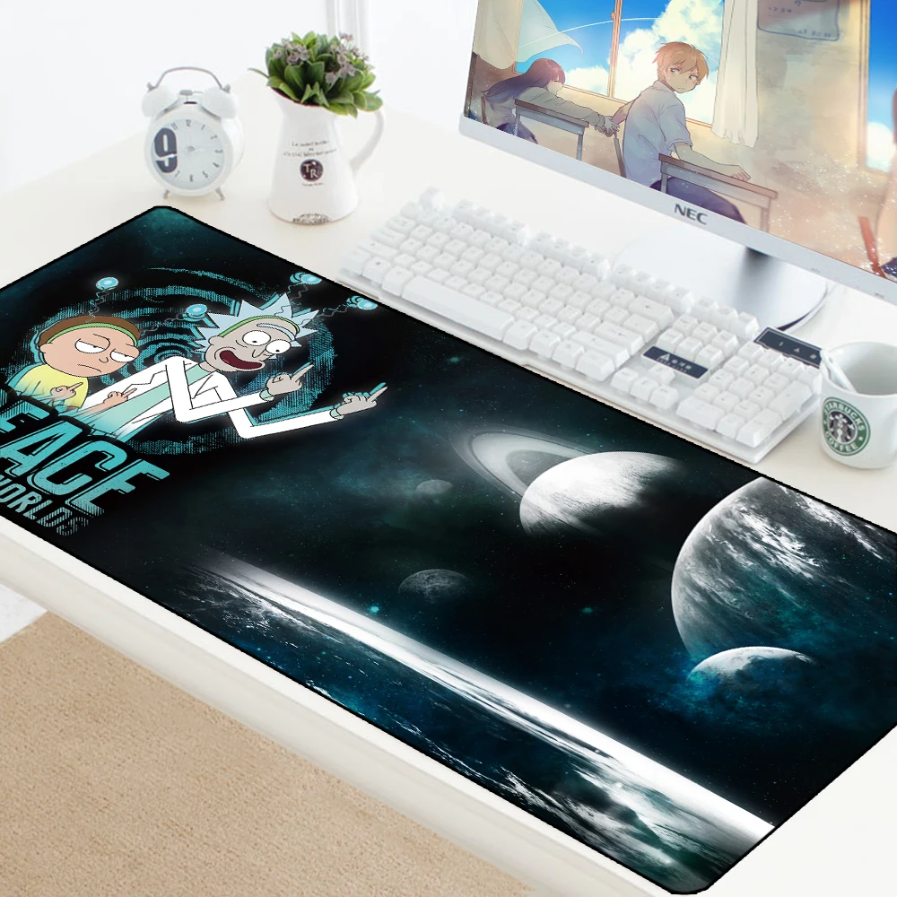  Rick And Morty Mouse Pad Anime Anti-slip Rubber Laptop Mat Desk Table Mousepad Gamer Laptop Large G