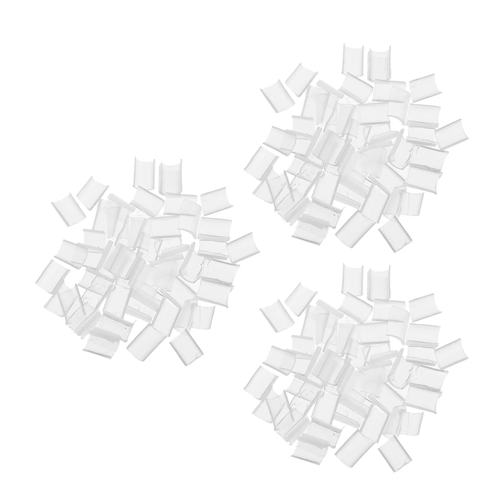 Pack Of 150 Salon DIY Keratin Hair Extensions Rebond Hot Fusion Glue White