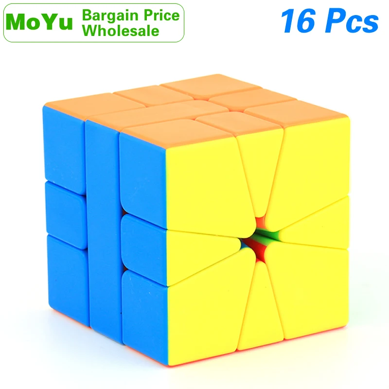 MoYu MoFangJiaoShi SQ1 кубик руб Square-1/SQ-1 оптом набор много 16PCS профессиональный Скорость куб головоломки антистресс Непоседа игрушки для мальчиков