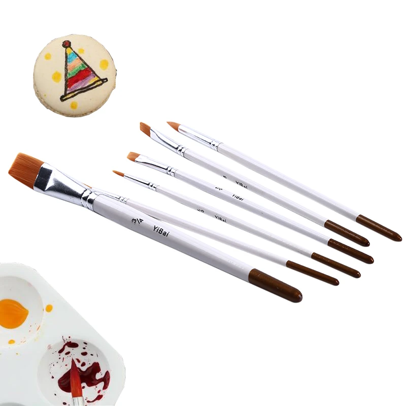 Cake decorating tools 6 pcs cake brush fondant tools pen tools