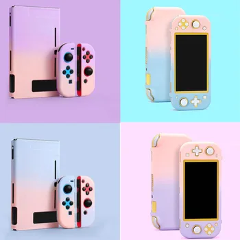 

Matte PC Hard Back Cover Crystal Shell For Nintendo Switch NS Lite Console Joy Con Controller Protective Film Sticker Skin Case