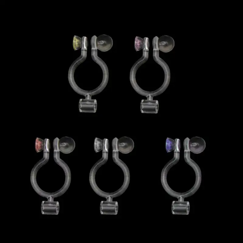 10Pcs Invisible Clip-on Earring Converters for Non Pierced Ears Jewelry Findings T4MD